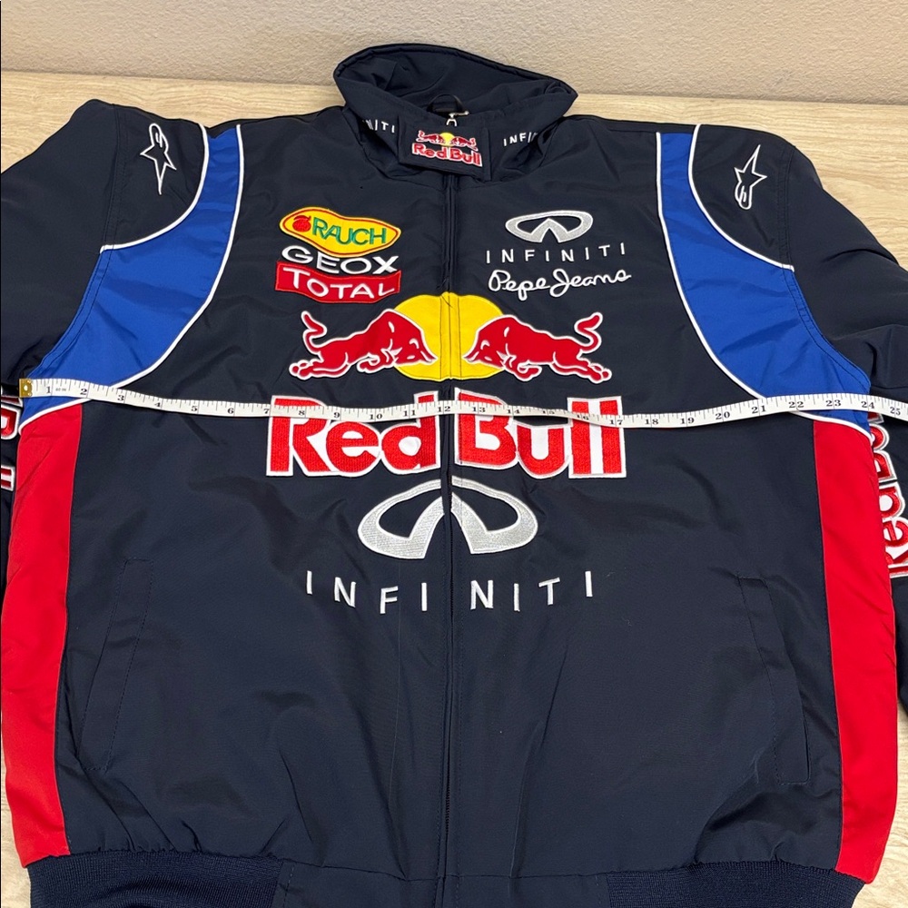 Red Bull Vintage Infinity Racing Jacket - Large - Picture 6 of 6